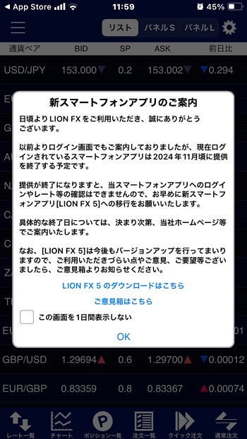 ヒロセ通商[LIONFX]